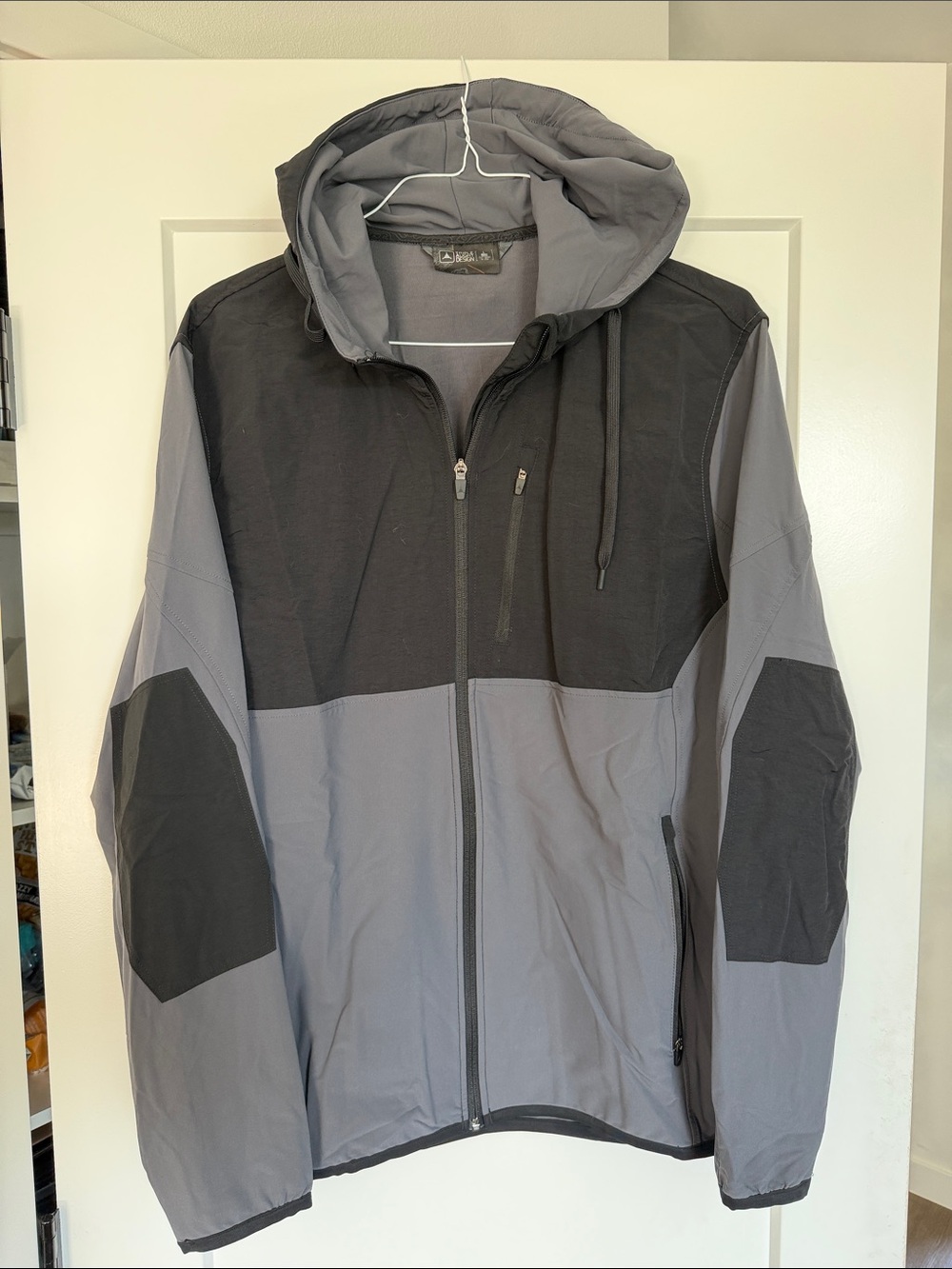 Men's Hooded TAD Gear Jacket - Gray/Black
